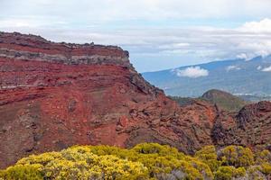 Trou Fanfaron at the Commerson's crater in Reunion island photo