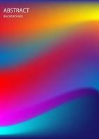 Colorful abstract fluid background texture vector