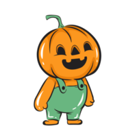 Cute Pumpkin Monster