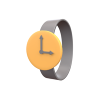 3D Watch . Rendered object illustration png