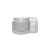 maquillage de soin cosmétique blanc vierge pour la maquette du produit. illustration de rendu 3d png