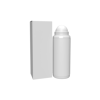 Blank white cosmetic skincare makeup for product mockup. 3D Render illustration png