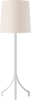 simple long stand classic table lamp png