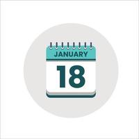 Calendar date icon. day of the month icon. Event schedule date. Appointment time. Planner agenda, calendar month january schedule and Time planner. Day reminder. Vector ICON