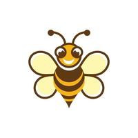 diseño de icono de vector de elemento de abeja