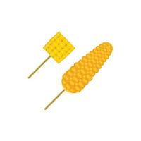 Agriculture corn vector icon design