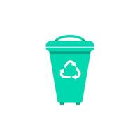 Waste basket Vector icon design illustration