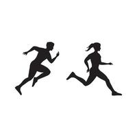 Run Sport Vector icon design illustration