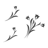 Beauty florist vector icon