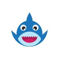 Shark illustration icon designTemplate vector