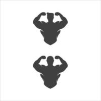 fitness logo diseño vector illustrationicon