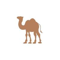 Ilustración de vector de icono de camello
