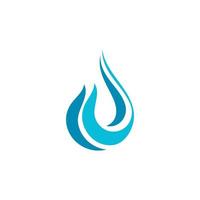 Water drop Logo Template vector