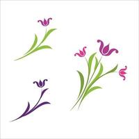 Beauty florist vector icon