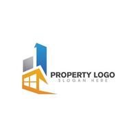 Property and Construction Logo design vector