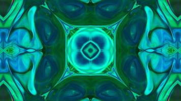 Wonderful Kaleidoscope Backgrounds Created From Colorful Ink Paint Spread photo