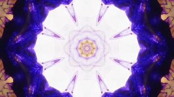 Wonderful Kaleidoscope Backgrounds Created From Colorful Ink Paint Spread photo