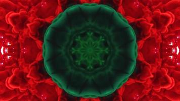 Wonderful Kaleidoscope Backgrounds Created From Colorful Ink Paint Spread photo