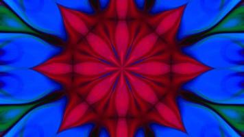 Wonderful Kaleidoscope Backgrounds Created From Colorful Ink Paint Spread photo