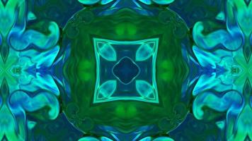 Wonderful Kaleidoscope Backgrounds Created From Colorful Ink Paint Spread photo
