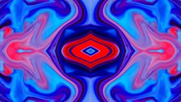 Wonderful Kaleidoscope Backgrounds Created From Colorful Ink Paint Spread photo
