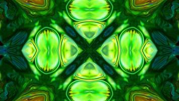 Wonderful Kaleidoscope Backgrounds Created From Colorful Ink Paint Spread photo