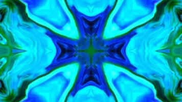 Wonderful Kaleidoscope Backgrounds Created From Colorful Ink Paint Spread photo