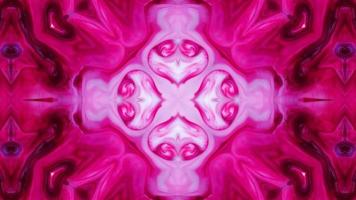 Wonderful Kaleidoscope Backgrounds Created From Colorful Ink Paint Spread photo