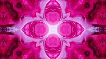 Wonderful Kaleidoscope Backgrounds Created From Colorful Ink Paint Spread photo