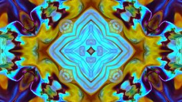 Wonderful Kaleidoscope Backgrounds Created From Colorful Ink Paint Spread photo