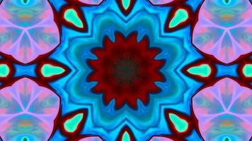 Wonderful Kaleidoscope Backgrounds Created From Colorful Ink Paint Spread photo