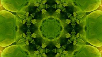 Wonderful Kaleidoscope Backgrounds Created From Colorful Ink Paint Spread photo