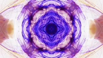 Wonderful Kaleidoscope Backgrounds Created From Colorful Ink Paint Spread photo