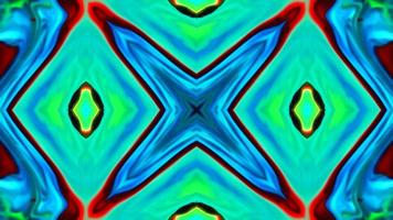 Wonderful Kaleidoscope Backgrounds Created From Colorful Ink Paint Spread photo