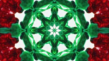 Wonderful Kaleidoscope Backgrounds Created From Colorful Ink Paint Spread photo