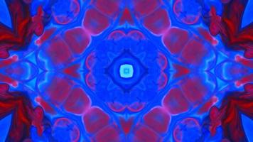 Wonderful Kaleidoscope Backgrounds Created From Colorful Ink Paint Spread photo