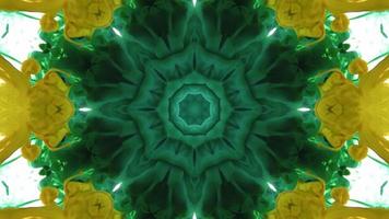 Wonderful Kaleidoscope Backgrounds Created From Colorful Ink Paint Spread photo