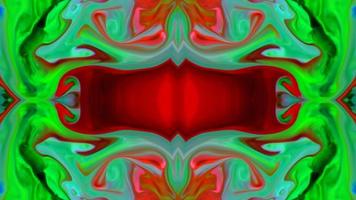 Wonderful Kaleidoscope Backgrounds Created From Colorful Ink Paint Spread photo