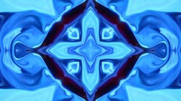 Wonderful Kaleidoscope Backgrounds Created From Colorful Ink Paint Spread photo