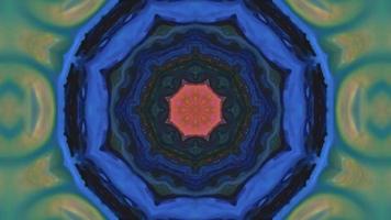 Wonderful Kaleidoscope Backgrounds Created From Colorful Ink Paint Spread photo
