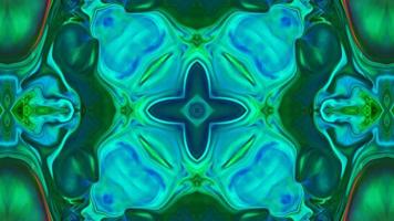 Wonderful Kaleidoscope Backgrounds Created From Colorful Ink Paint Spread photo