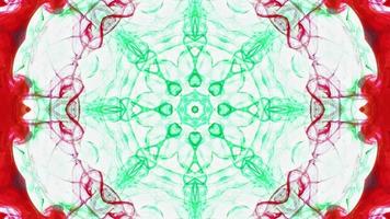 Wonderful Kaleidoscope Backgrounds Created From Colorful Ink Paint Spread photo