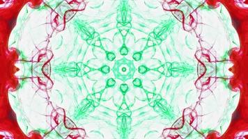 Wonderful Kaleidoscope Backgrounds Created From Colorful Ink Paint Spread photo