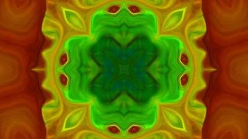 Wonderful Kaleidoscope Backgrounds Created From Colorful Ink Paint Spread photo