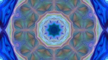 Wonderful Kaleidoscope Backgrounds Created From Colorful Ink Paint Spread photo