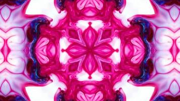 Wonderful Kaleidoscope Backgrounds Created From Colorful Ink Paint Spread photo