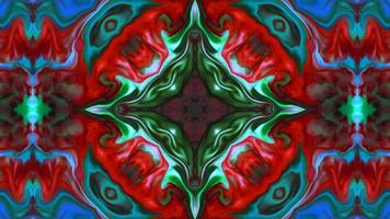 Wonderful Kaleidoscope Backgrounds Created From Colorful Ink Paint Spread photo