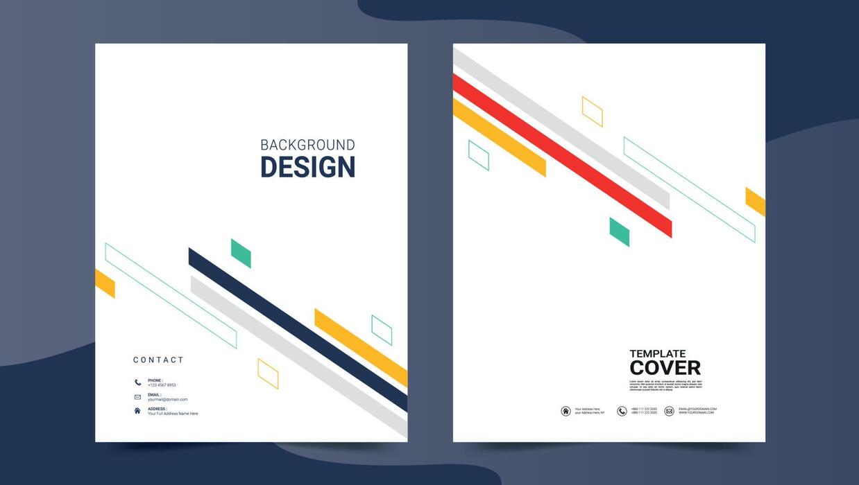 Project Cover Page Vector Art, Icons, and Graphics for Free Download