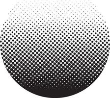 Halftone background design vector