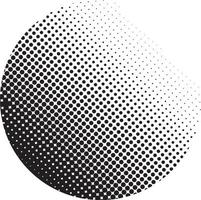 Halftone background design vector